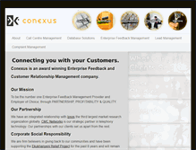 Tablet Screenshot of conexus.co.za